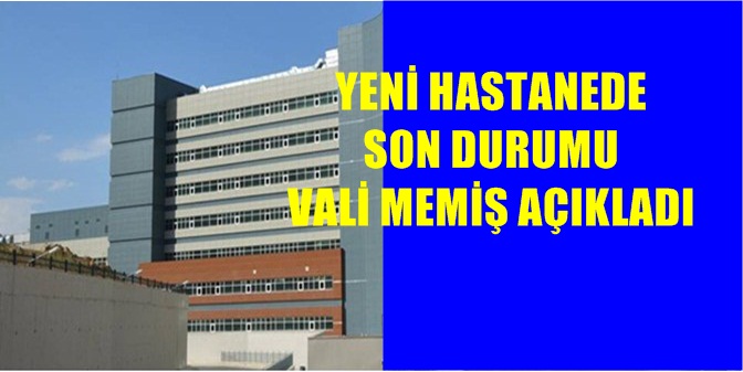 Gümüşhane Valisi Okay Memiş, 200 yataklı yeni devlet hastanesi yolundaki