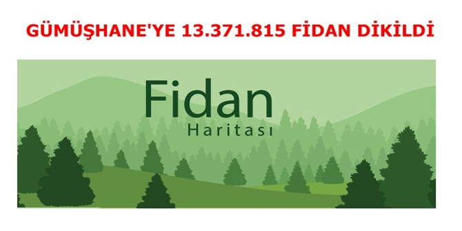 Orman ve Su İşleri Bakanlığı “Türkiye Fidan Haritası”nı yayımladı. Türkiye