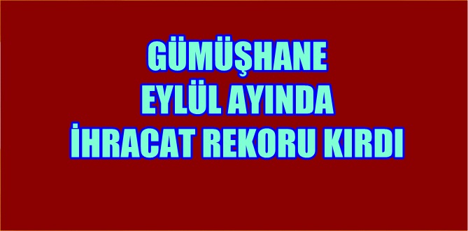 Türkiye İhracatcılar Meclisi (TİM) 2017 Eylül 1yı ihracat verilerini 1