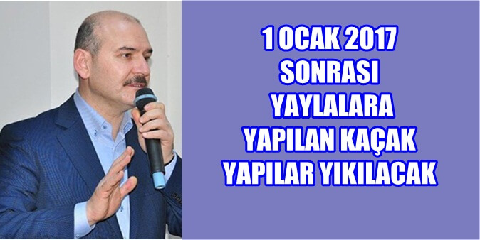 İçişleri Bakanı Süleyman Soylu geçen hafta Trabzon’da muhtarlar ile yaptığı