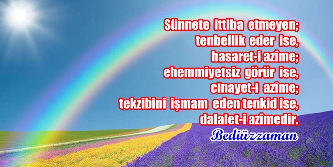 Günümüzde Peygamberimiz Hz. Muhammed’in (a.s.v) ın sünnetlerinin önemini anlatan en