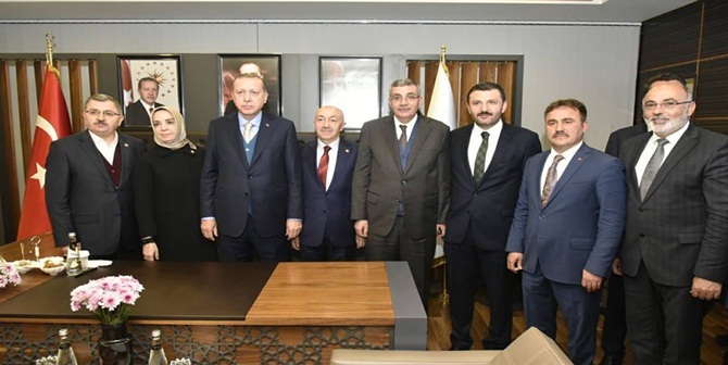 AK Parti Gümüşhane 6. Olağan İl Kongresine katılmak üzere 19