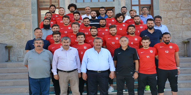 Kelkit Belediye Başkanı Ünal Yılmaz; Hopaspor- Kelkit Belediye Hürriyetspor müsabakasında