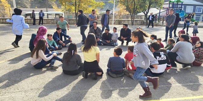Gümüşhane Üniversitesi, Sosyal Hizmet Bölümü öğrencileri, Gümüşhane Merkez ilçe Kale