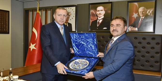 AK Parti Gümüşhane 6. Olağan İl Kongresine katılmak üzere 19