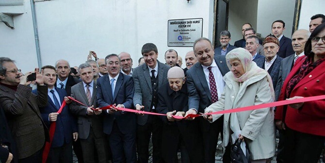 Antalya Büyükşehir Belediye Başkanı Menderes Türel, restore ettirdiği İnebolu Bediüzzaman