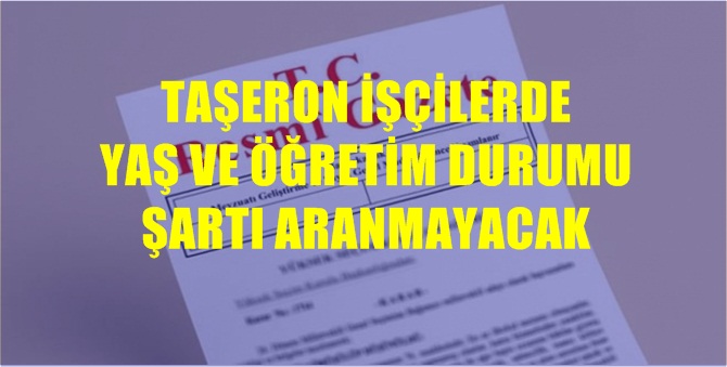 Taşeron işçilerin günlerdir beklediği kadro müjdesi nihayet yayımlandı. 24 Aralık