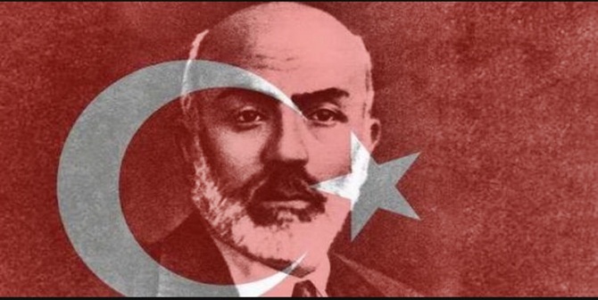 İstiklal Marşımızın yazarı milli şairimiz Mehmet Akif Ersoy, 20 Aralık