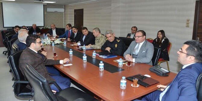 12 Aralık 2017 Salı günü  Gümüşhane Valiliği toplantı salonunda Vali