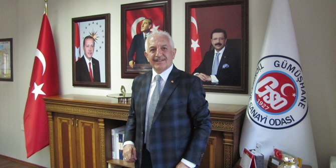 Gümüşhane GTSO Başkanı İsmail Akçay, Gümüşhane esnaf, sanatkar ve üreticilerine