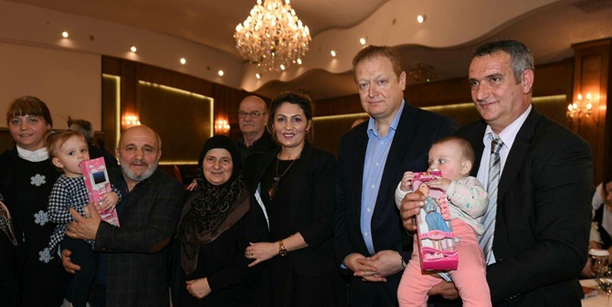 Trabzon Valisi Yücel Yavuz ve eşi Şengül Yavuz, 23 Aralık