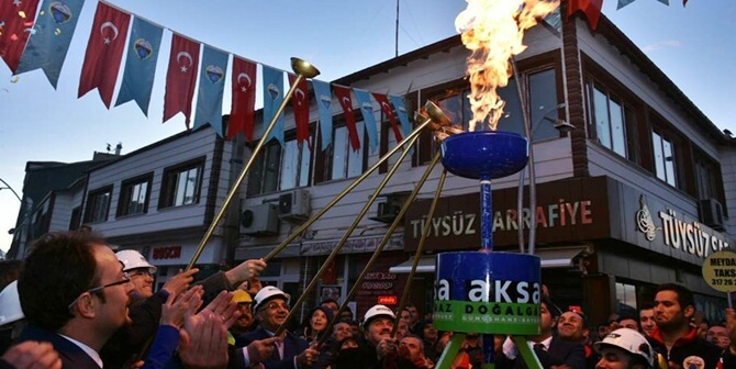 Gümüşhane’nin Kelkit ilçesi 3 Aralık 2017 Pazar günü yapılan törenle