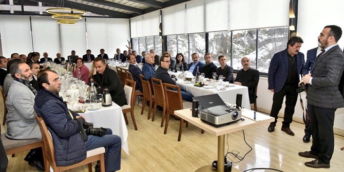 Gümüşhane Milletvekilleri Hacı Osman Akgül ve Cihan Pektaş Gümüşhane STKlarıyla