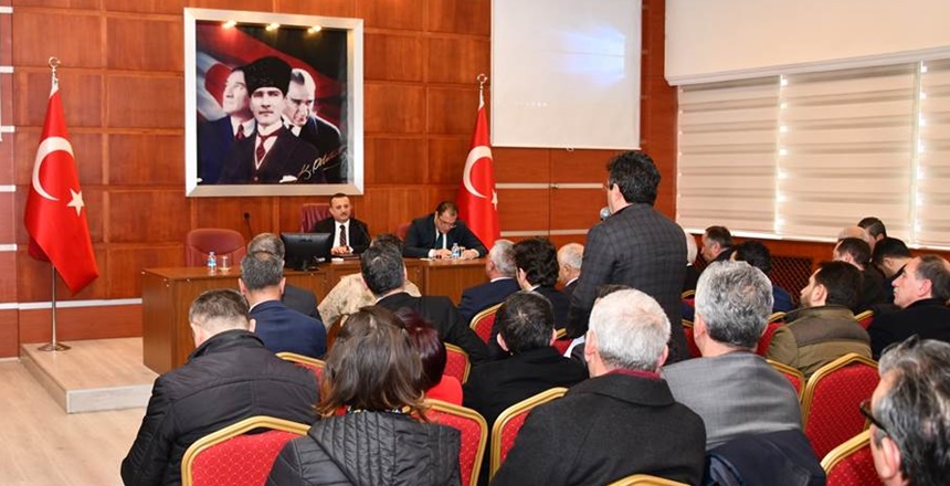 GÜMÜŞHANE’DE “İL EKONOMİSİ TOPLANTISI” YAPILDI 24 Ocak 2019 Perşembe günü