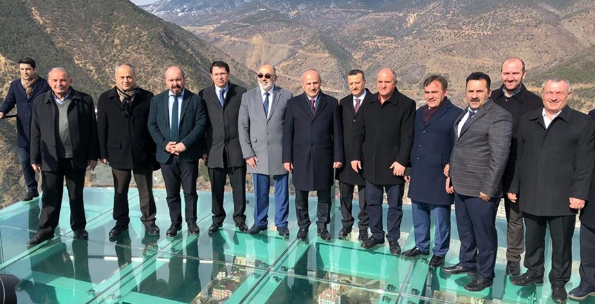 14 Şubat 2019 Perşembe günü Gümüşhane ili ziyareti kapsamında Torul
