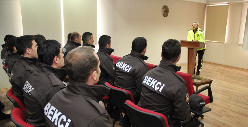 İçişleri Bakanlığı tarafından Gümüşhane’ye atanan 39 çarşı ve mahalle bekçisi