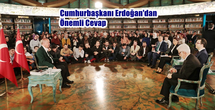 Cumhurbaşkanı Recep Tayyip Erdoğan,  18 Mart 2019 Pazartesi günü Kanal