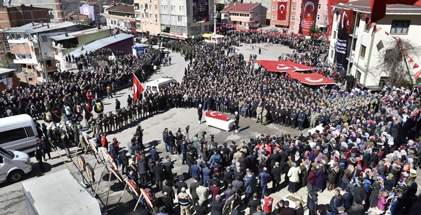 Kuzey Irak’ta yürütülen operasyonda, PKK’lı teröristlerle çıkan çatışmada şehit olan