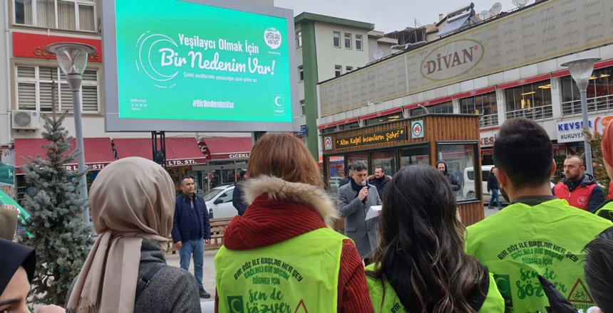 Her yıl 1-7 Mart tarihleri arasında kutlanan Yeşilay Haftası nedeniyle