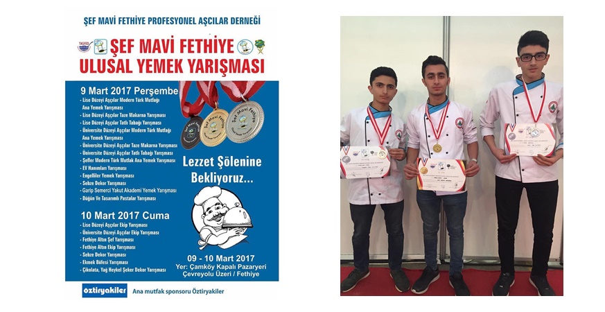 Şef Mavi Fethiye Profesyonel Aşçılar Derneği tarafından düzenlenen ve 9-10