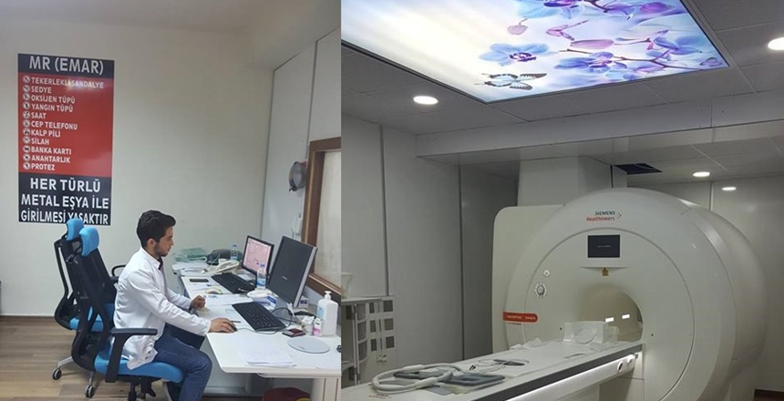 Gümüşhane Devlet Hastanesi’ne yeni alınan MR cihazının kurulumu tamamlanarak bugün
