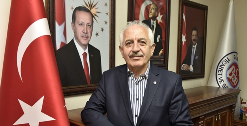 Gümüşhane Ticaret ve Sanayi Odası Yönetim Kurulu Başkanı İsmail Akçay,