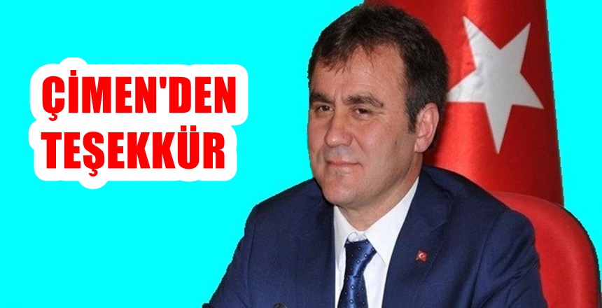 Gümüşhane Belediye Başkanı Ercan Çimen, 31 Mart Yerel Seçimleri’nde vatandaşlara