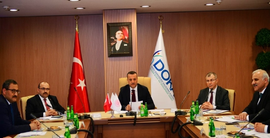 Doğu Karadeniz Kalkınma Ajansı’nın (DOKA) 114. Yönetim Kurulu Toplantısı Gümüşhane