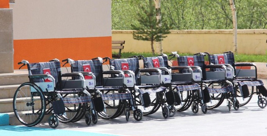 10-16 Mayıs Engelliler Haftası dolayısıyla Gümüşhane Üniversitesi Köse İrfan Can