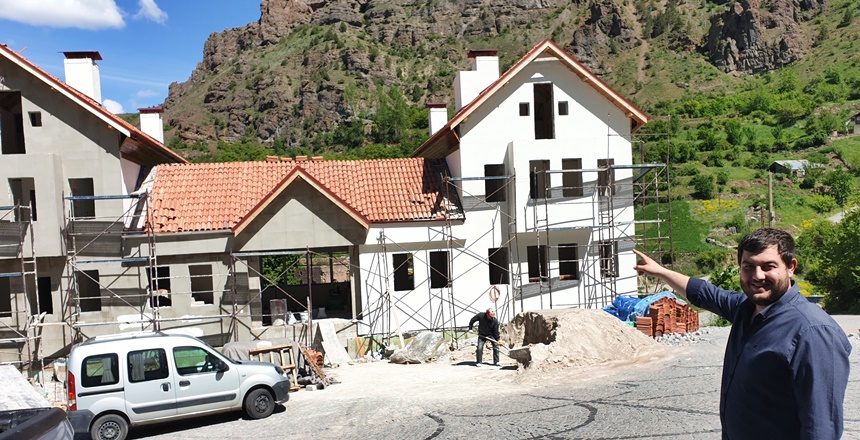 YUSUF SADIK’IN HABERİ Gümüşhane’nin Süleymaniye mahallesinde İl Özel İdaresince yaptırılan