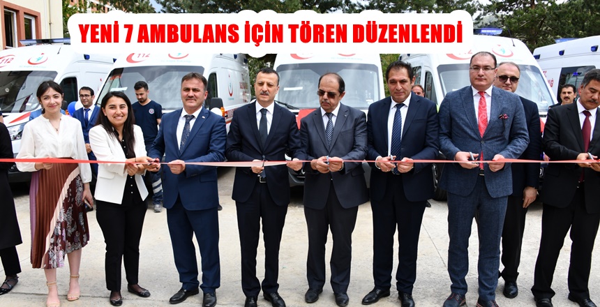 Sağlık Bakanlığı tarafından Gümüşhane’ye gönderilen 4×4 özellikli tam teşekküllü 7