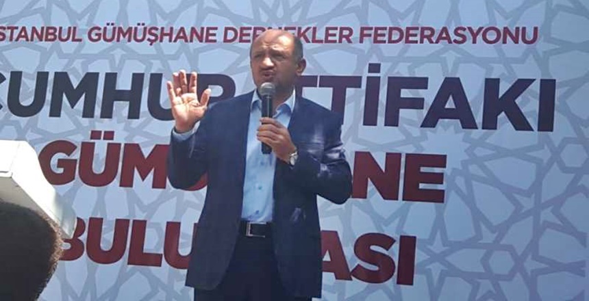 İstanbul Seçimlerine Destek için İstanbul’a giden Gümüşhane Heyetine İstanbul Gümüşhane