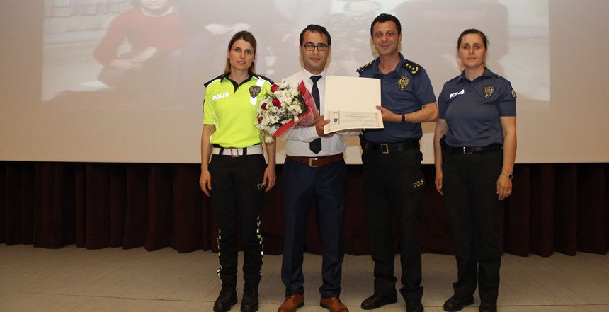 Gümüşhane İl Emniyet Müdürlüğünde görev yapan personele Gümüşhane Devlet Hastanesi