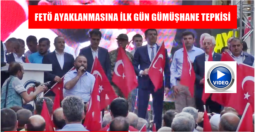 15 Temmuz 2016 tarihinde yaşanan FETÖ terör kalkışımına ilk tepki