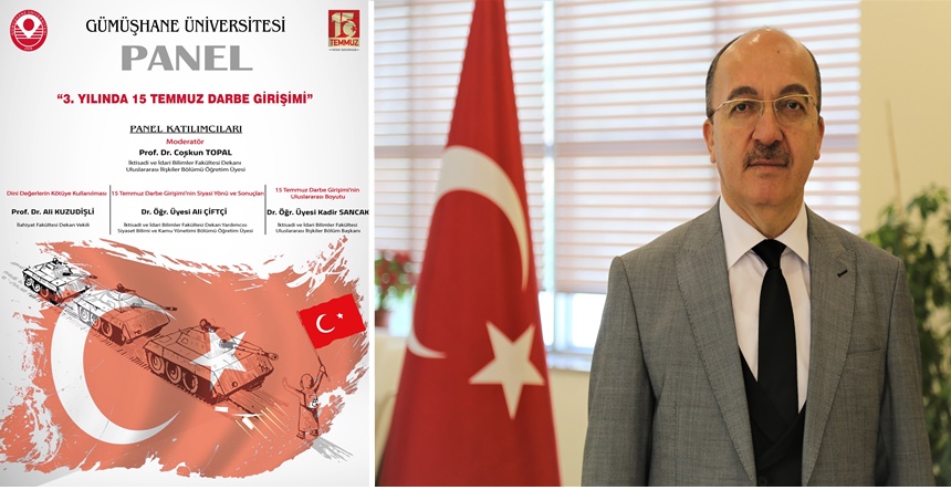 Gümüşhane Üniversitesi 15 Temmuz FETÖ ayaklanmasının 3. Yıl dönümünde “3.