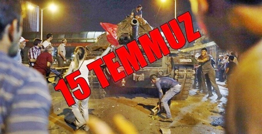 15 Temmuz 2016 tarihinde Hain FETÖ örgütü tarafından yapılmaya çalışılan