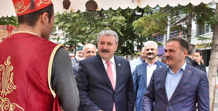 Büyük Birlik Partisi Genel Başkanı Mustafa Destici, 22 Temmuz 2019