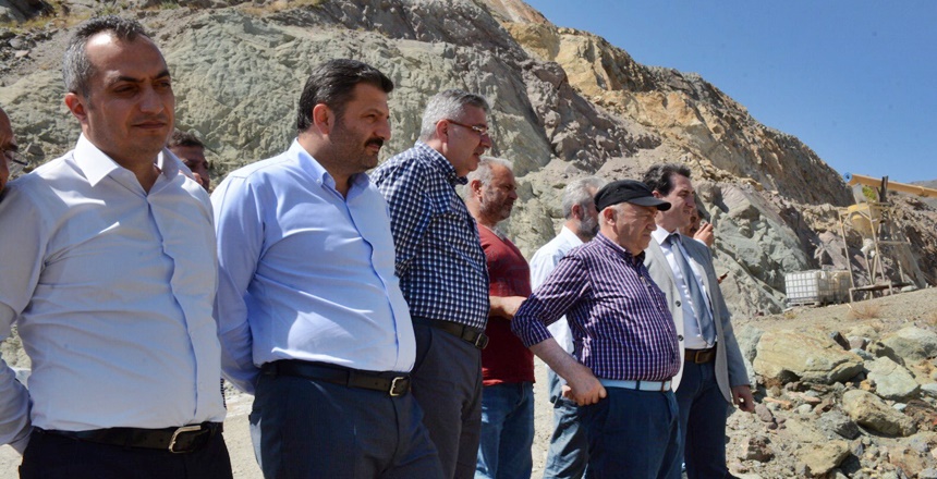 Gümüşhane AK Parti Milletvekilleri Hacı Osman Akgül ve Cihan Pektaş