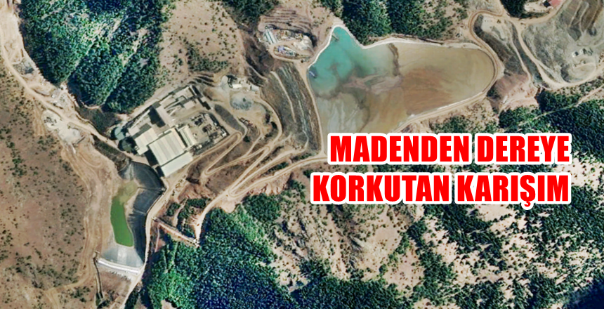 Gümüşhane’nin merkeze bağlı Karamustafa Köyü’nde bulunan Yıldızlar Madenciliğin atık barajına