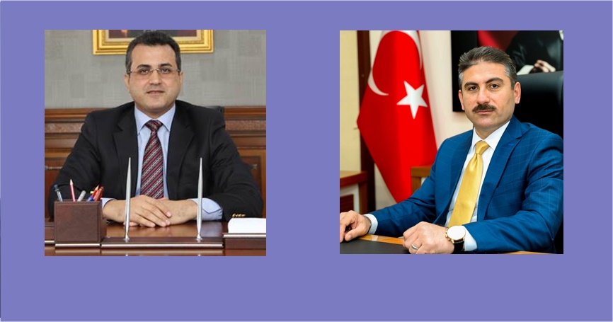 Gümüşhane’ye yeni atanan Vali Yardımcıları Mustafa Pala ve Mustafa Anteplioğlu