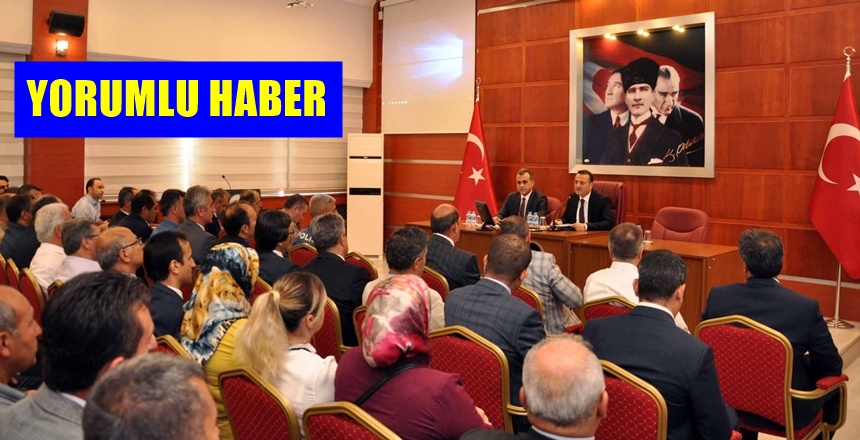 Gümüşhane Valisi Kamuran Taşbilek, okulların başlamasına 4 gün kala 5