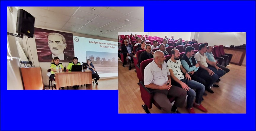 Tüm Türkiye’de trafik sorunlarının çözümü için yapılan çalışmalar kapsamında Gümüşhane’de