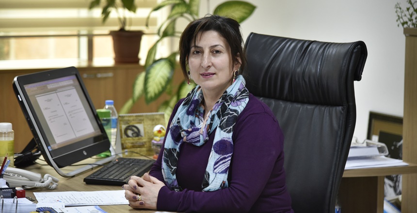 Gümüşhane Belediyesi Su ve Kanalizasyon İşleri Müdürü Arife Eleman, Belediye