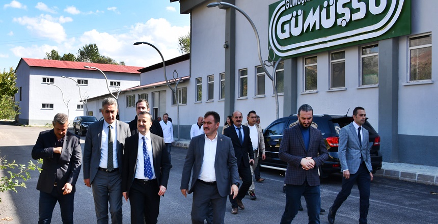 Gümüşhane Valisi Kamuran Taşbilek 9 Ekim 2019 Çarşamba günü &nbsp;Gümüşhane