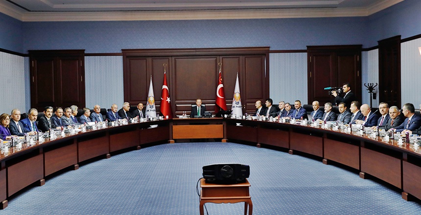 Cumhurbaşkanı ve AK Parti Genel Başkanı &nbsp;Recep Tayyip&nbsp;Erdoğan, 31.10.2019 Perşembe