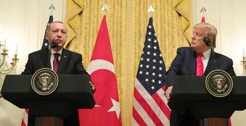 Cumhurbaşkanı Erdoğan, 13.11.2019 tarihinde ABD Başkanı Trump ile düzenlediği ortak