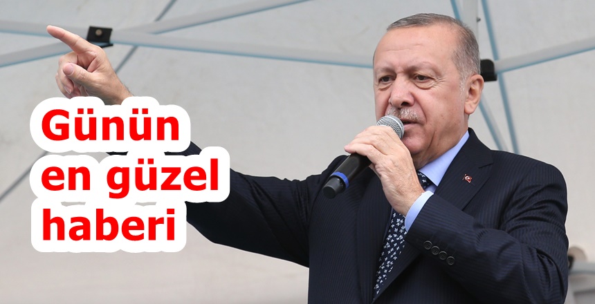 Cumhurbaşkanımız Recep Tayyip Erdoğan, 22 Kasım 2019 Cuma günü İzmir’in