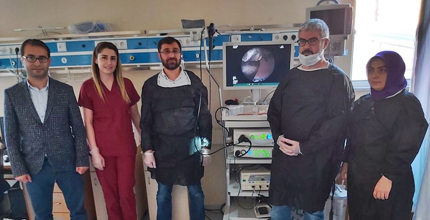 Gümüşhane Devlet Hastanesi’nde girişimsel işlemler başarı ile devam ediyor. Gümüşhane