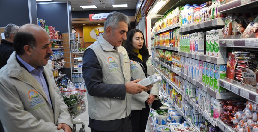 Tarım ve Orman Bakanlığı’nca ülke genelinde başlatılan “Denetim Seferberliği” kapsamında,