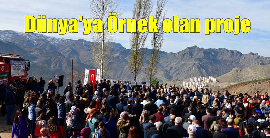 Cumhurbaşkanımız Erdoğan’ın katılımıyla, “11 Milyon Ağaç, Bugün Fidan Yarın Nefes”